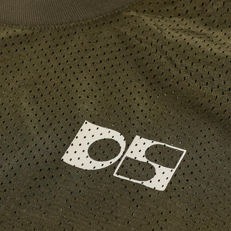 Loose mesh tee