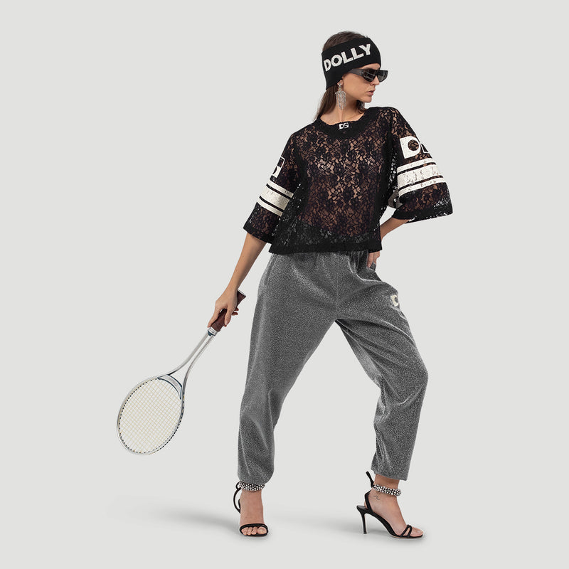 Team Dolly Glitter trackpants