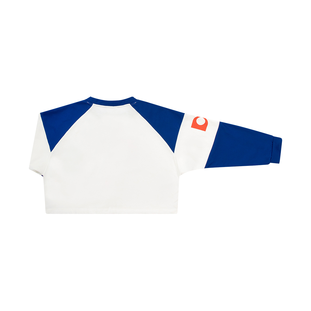 Colourblock Cropped Sweater