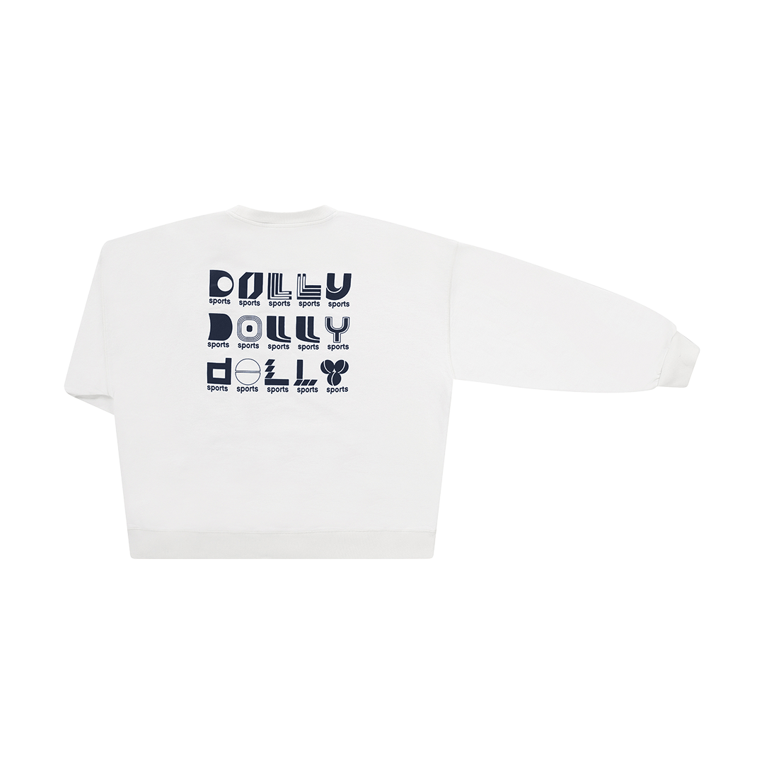 Heavy cotton oversized crewneck