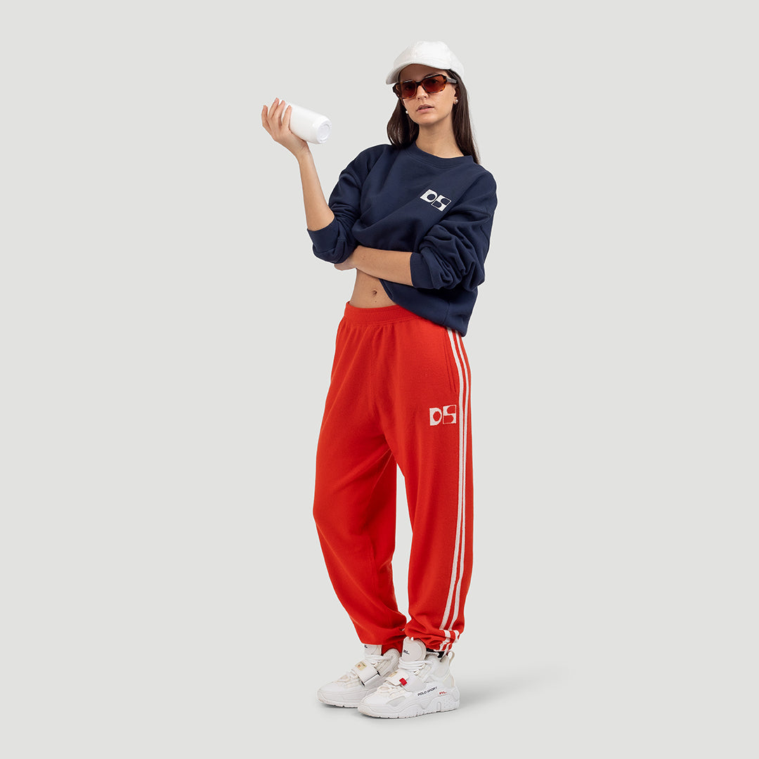 Wool blend trackpants