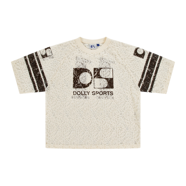 Oversized Lace Football Tee