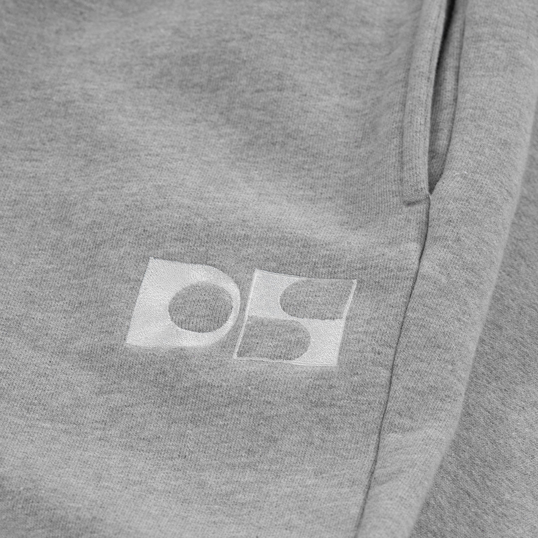 Wide-leg trackpants heavyweight cotton