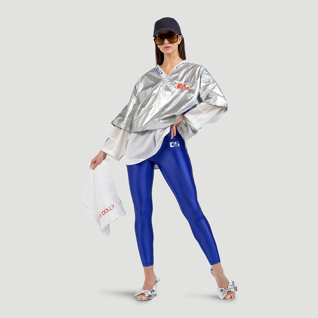 Metallic windbreaker