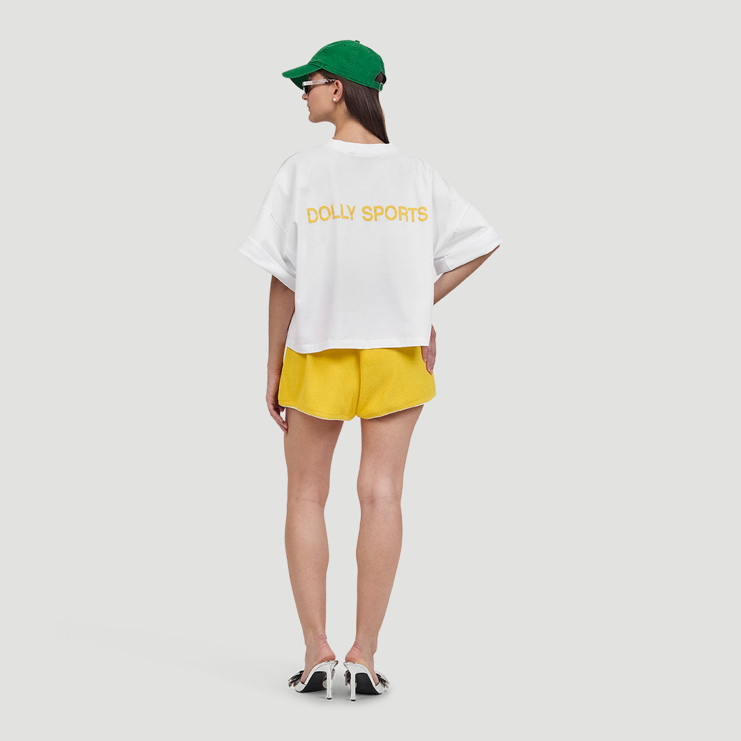 Cropped Jersey Tee