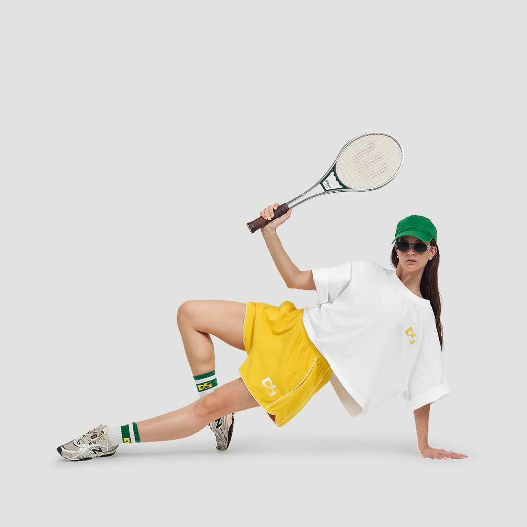Cropped Jersey Tee