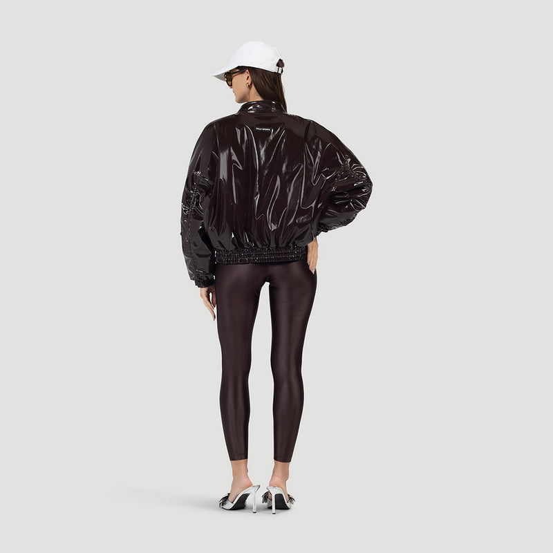 Cropped bomber jacket