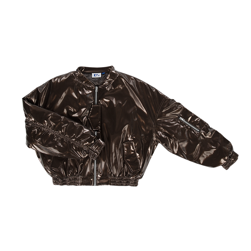 Cropped bomber jacket