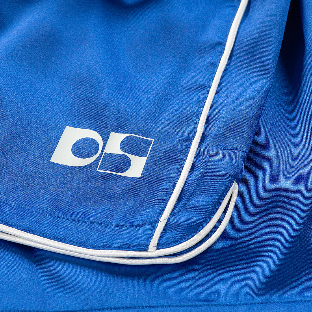Satin running shorts