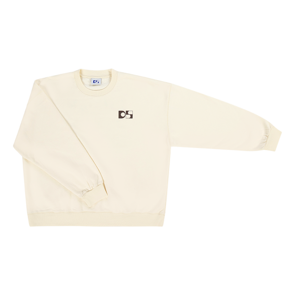 Heavy cotton oversized crewneck