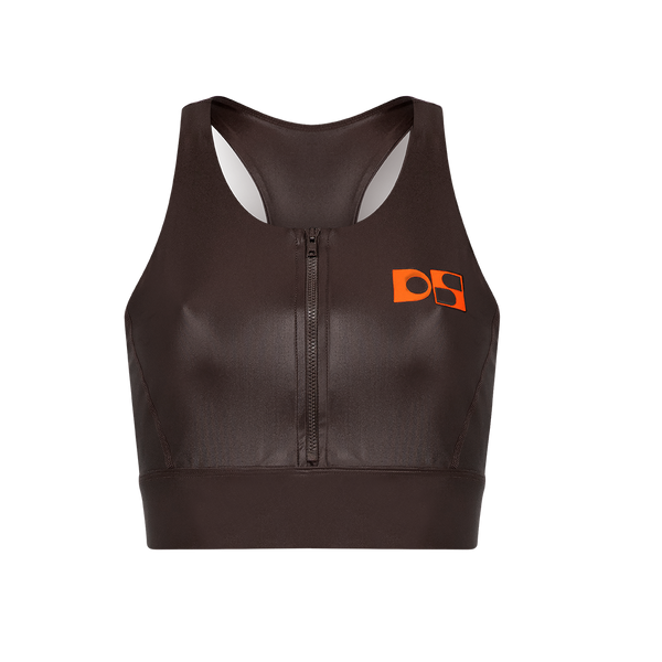 Active Bra with zipper