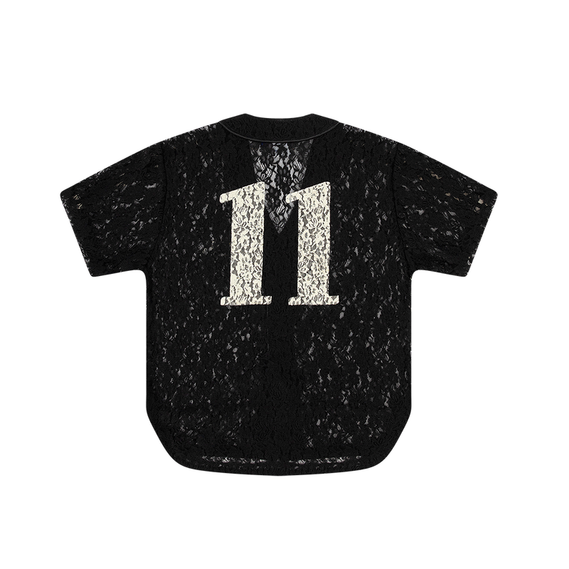 Lace baseball shirt