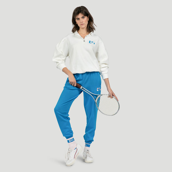 Polo puffsleeve sweater