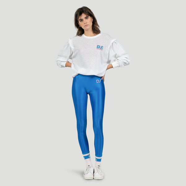 Cotton mesh longsleeve