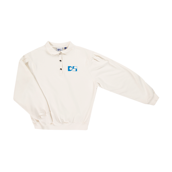 Polo puffsleeve sweater